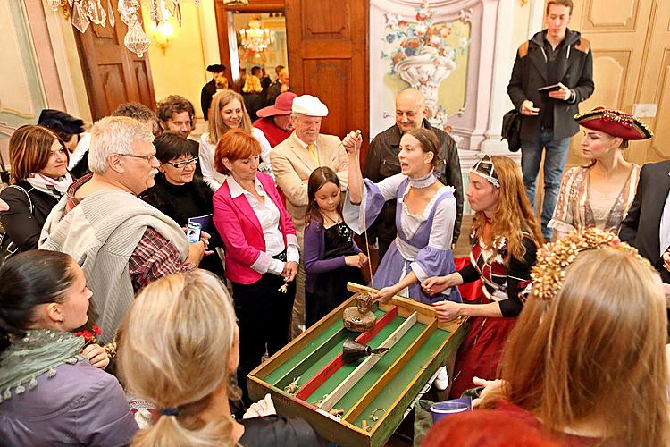 Barokní noc na zámku Český Krumlov ® a barokní pantomima s hudbou Antonia Vivaldiho, 28.6 a 29.6.2013, Festival komorní hudby Český Krumlov