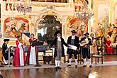 Barocke Nacht auf dem Schloss Český Krumlov ® und Barock Pantomime mit Musik von Antonio Vivaldis, 28.6 und 29.6.2013, Kammermusikfestival Český Krumlov, Foto: Lubor Mrázek