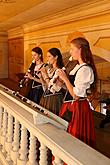 Baroque Night on the Český Krumlov Castle ® and baroque pantomime with music of Antonio Vivaldi's, 28.6 and 29.6.2013, Chamber Music Festival Český Krumlov, photo by: Lubor Mrázek