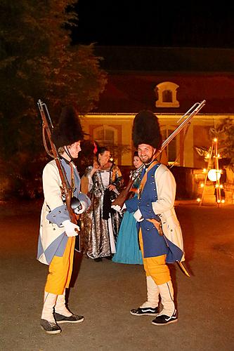 Barocke Nacht auf dem Schloss Český Krumlov ® und Barock Pantomime mit Musik von Antonio Vivaldis, 28.6 und 29.6.2013, Kammermusikfestival Český Krumlov