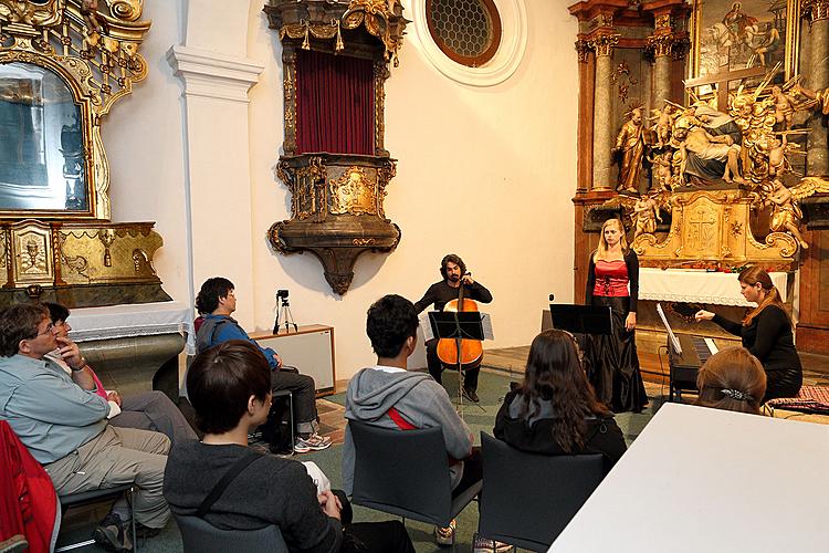 Nokturno a Trio Karageorgiev, 30.6.2013, Festival komorní hudby Český Krumlov