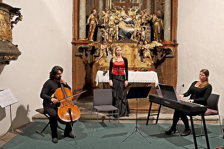 Nokturno a Trio Karageorgiev, 30.6.2013, Festival komorní hudby Český Krumlov