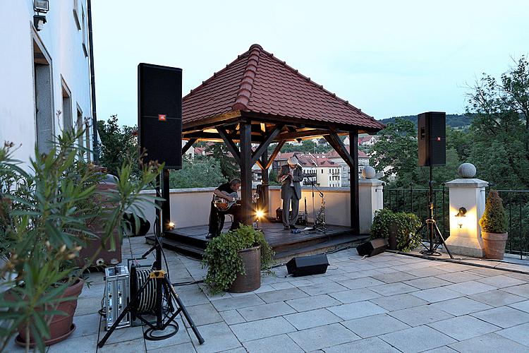 System Tandem: Jiří Stivín – flutes and Jaroslav Šindler - guitar , 2.7.2013, Chamber Music Festival Český Krumlov