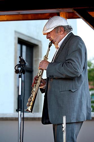 Systém Tandem: Jiří Stivín – flétny a Jaroslav Šindler - kytara, 2.7.2013, Festival komorní hudby Český Krumlov