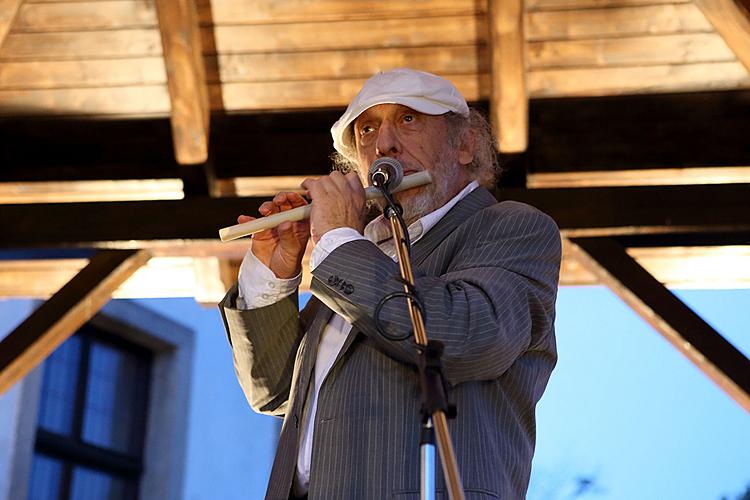 Systém Tandem: Jiří Stivín – flétny a Jaroslav Šindler - kytara, 2.7.2013, Festival komorní hudby Český Krumlov