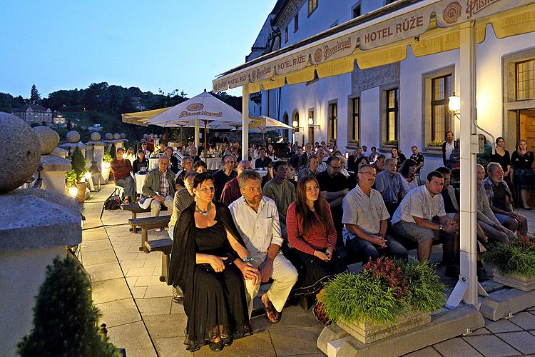 System Tandem: Jiří Stivín – flutes and Jaroslav Šindler - guitar , 2.7.2013, Chamber Music Festival Český Krumlov