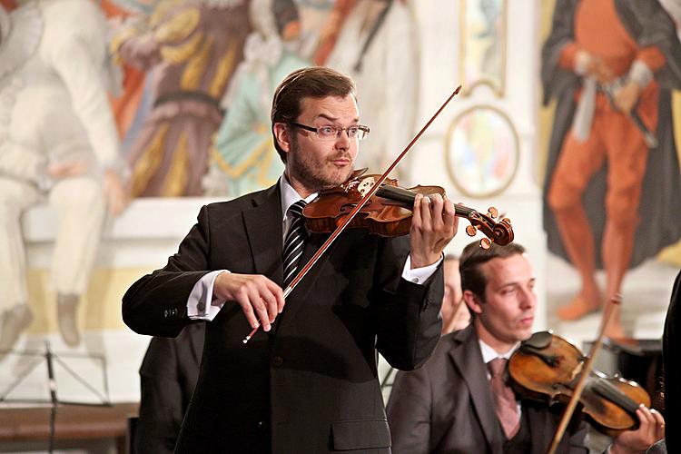 Smyčcový orchestr Český Krumlov a Jan Fišer, 3.7.2013, Festival komorní hudby Český Krumlov