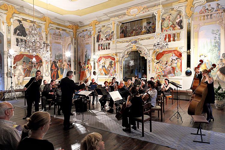 Streichorchester Český Krumlov und Jan Fišer, 3.7.2013, Kammermusikfestival Český Krumlov