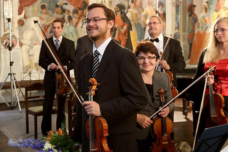 Streichorchester Český Krumlov und Jan Fišer, 3.7.2013, Kammermusikfestival Český Krumlov