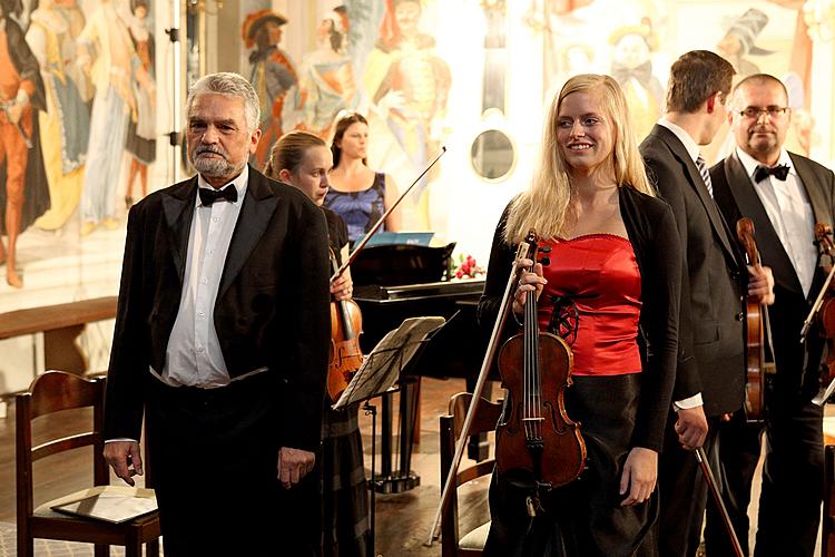 Smyčcový orchestr Český Krumlov a Jan Fišer, 3.7.2013, Festival komorní hudby Český Krumlov