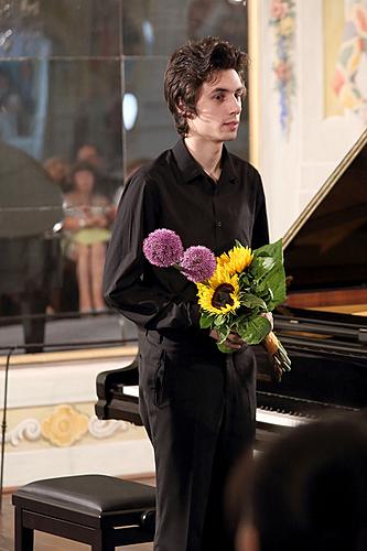 Yuka Yoshimura - piano, Pavel Zemen - piano and clarinet, 4.7.2013, Chamber Music Festival Český Krumlov