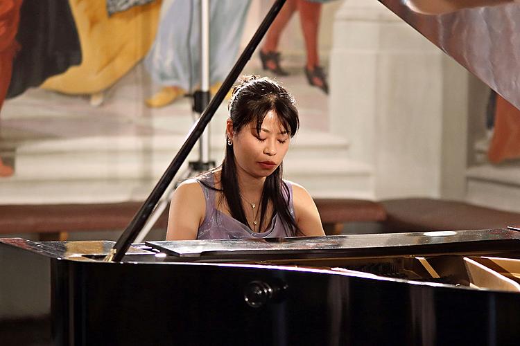 Yuka Yoshimura - klavír, Pavel Zemen - klavír a klarinet, 4.7.2013, Festival komorní hudby Český Krumlov