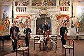Talichovo kvarteto, 5.7.2013, Festival komorní hudby Český Krumlov, foto: Lubor Mrázek