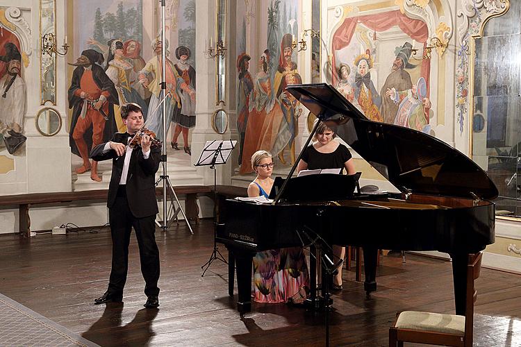 Eben Trio und Jiří Bárta (Violoncello), 6.7.2013, Kammermusikfestival Český Krumlov