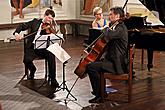 Eben Trio and Jiří Bárta (violoncello), 6.7.2013, Chamber Music Festival Český Krumlov, photo by: Lubor Mrázek