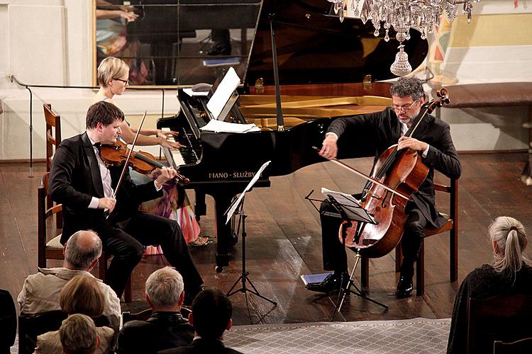 Eben Trio and Jiří Bárta (violoncello), 6.7.2013, Chamber Music Festival Český Krumlov