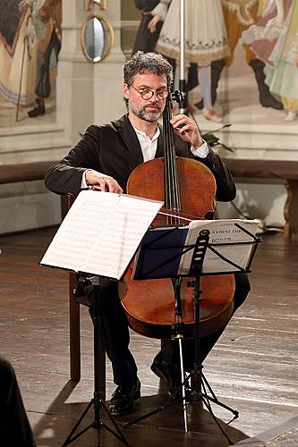 Eben Trio und Jiří Bárta (Violoncello), 6.7.2013, Kammermusikfestival Český Krumlov