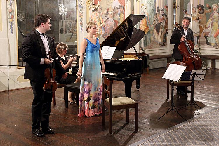 Eben Trio and Jiří Bárta (violoncello), 6.7.2013, Chamber Music Festival Český Krumlov