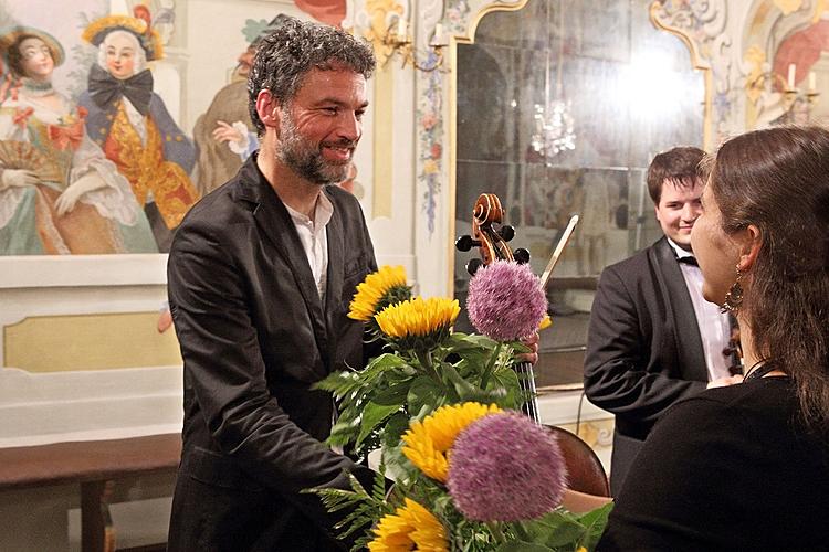 Eben Trio und Jiří Bárta (Violoncello), 6.7.2013, Kammermusikfestival Český Krumlov