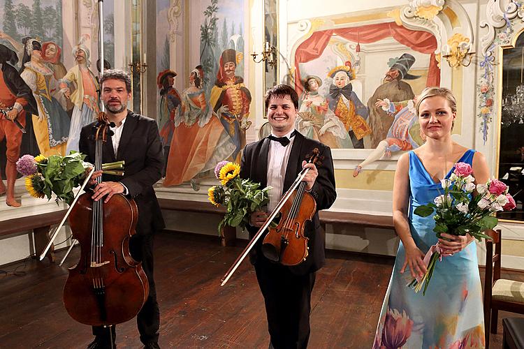 Eben Trio and Jiří Bárta (violoncello), 6.7.2013, Chamber Music Festival Český Krumlov