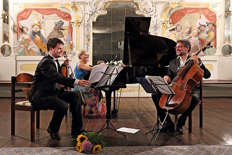 Eben Trio and Jiří Bárta (violoncello), 6.7.2013, Chamber Music Festival Český Krumlov