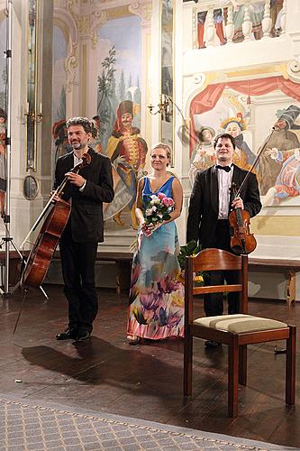 Eben Trio und Jiří Bárta (Violoncello), 6.7.2013, Kammermusikfestival Český Krumlov