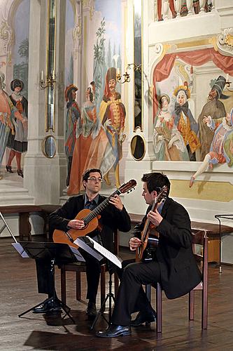 Duo Siempre Nuevo und Barbora Polášková (Mezzosopranistin), 7.7.2013, Kammermusikfestival Český Krumlov