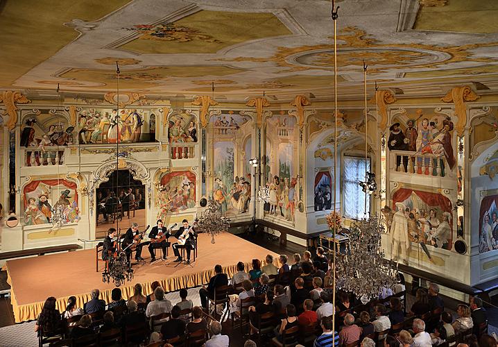 Prager Gitarrenquartett, Internationales Musikfestival Český Krumlov, 25.7.2013