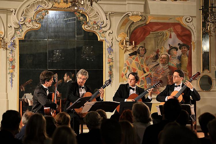 Prager Gitarrenquartett, Internationales Musikfestival Český Krumlov, 25.7.2013