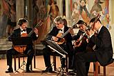 Prager Gitarrenquartett, Internationales Musikfestival Český Krumlov, 25.7.2013, Foto: Libor Sváček