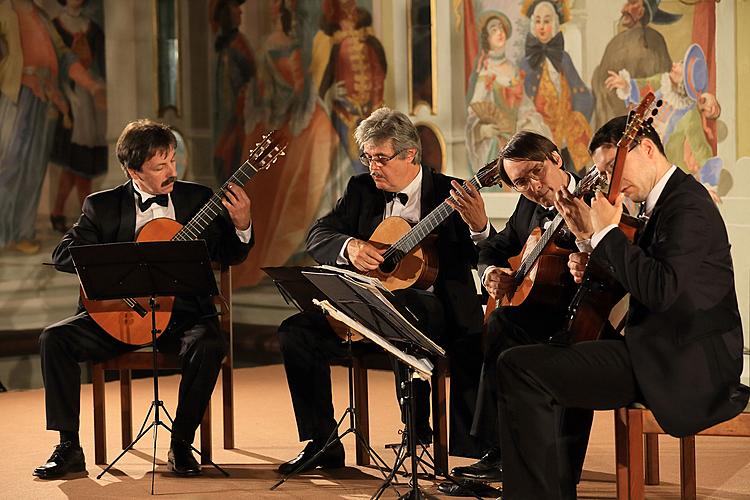 Prager Gitarrenquartett, Internationales Musikfestival Český Krumlov, 25.7.2013