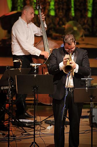 Jazz trumpeters’ night: Gustav Brom Czech Radio Big Band and soloists, International Music Festival Český Krumlov, 3.8.2013