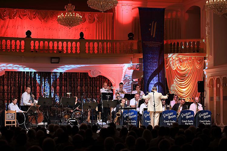 Jazz trumpeters’ night: Gustav Brom Czech Radio Big Band and soloists, International Music Festival Český Krumlov, 3.8.2013