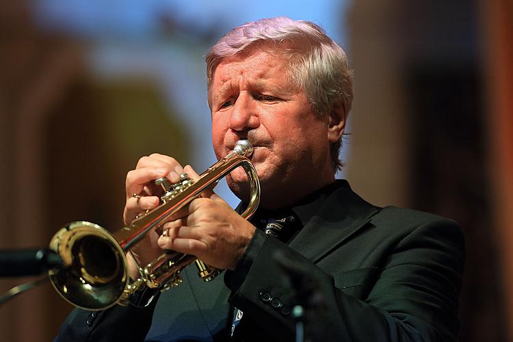 Nacht der Jazztrompeter: Gustav Brom Rundfunk-Bigband und Solisten, Internationales Musikfestival Český Krumlov, 3.8.2013