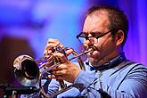 Nacht der Jazztrompeter: Gustav Brom Rundfunk-Bigband und Solisten, Internationales Musikfestival Český Krumlov, 3.8.2013, Quelle: Auviex s.r.o., Foto: Libor Sváček