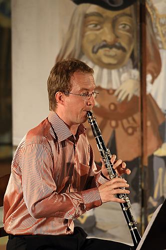 Karel Dohnal (klarinet) - Projekt „Harlekýn“, Jiří Lukeš (akordeon), Mezinárodní hudební festival Český Krumlov, 7.8.2013