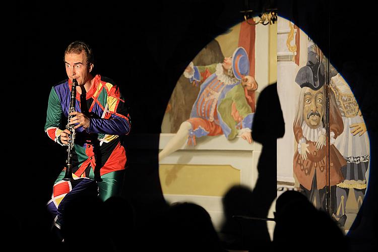 Karel Dohnal (klarinet) - Projekt „Harlekýn“, Jiří Lukeš (akordeon), Mezinárodní hudební festival Český Krumlov, 7.8.2013