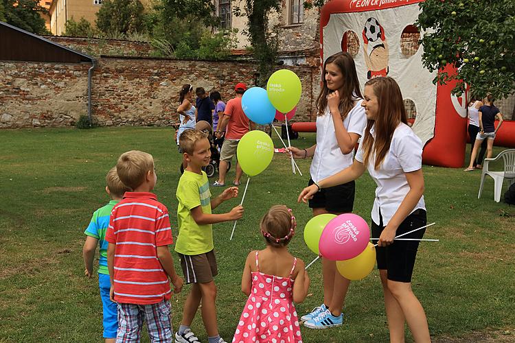 Children’s afternoon in the rhythm of energy, International Music Festival Český Krumlov, 11.8.2013