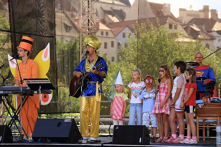 Dětské odpoledne v rytmu energie, Mezinárodní hudební festival Český Krumlov, 11.8.2013