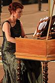 Sophia Jaffé - violin and Barbara Maria Willi - harpsichord, International Music Festival Český Krumlov, 14.8.2013, source: Auviex s.r.o., photo by: Libor Sváček