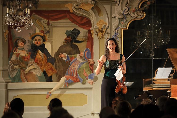 Sophia Jaffé - housle a Barbara Maria Willi - cembalo, Mezinárodní hudební festival Český Krumlov, 14.8.2013