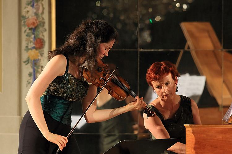 Sophia Jaffé - housle a Barbara Maria Willi - cembalo, Mezinárodní hudební festival Český Krumlov, 14.8.2013