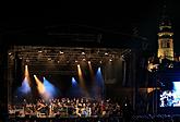 Čechomor and guests – Congratulation concert at the occasion of the 25th birthday of the band, International Music Festival Český Krumlov, 16.8.2013, source: Auviex s.r.o., photo by: Libor Sváček