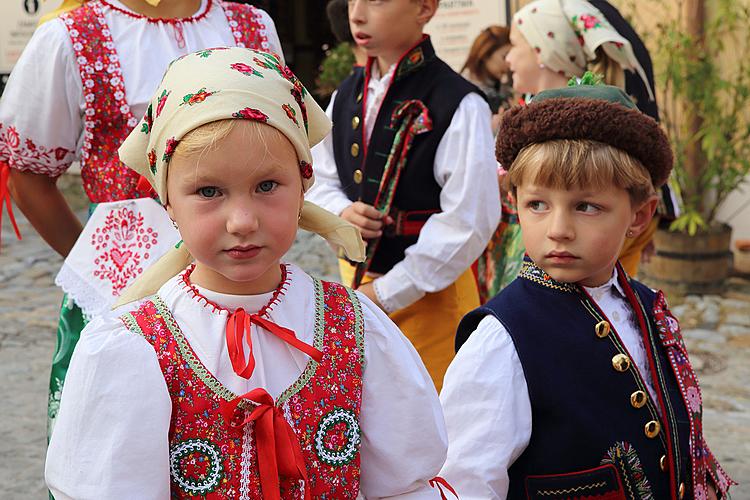 Saint Wenceslas Celebrations and International Folk Music Festival 2013 in Český Krumlov, Friday 27th September 2013