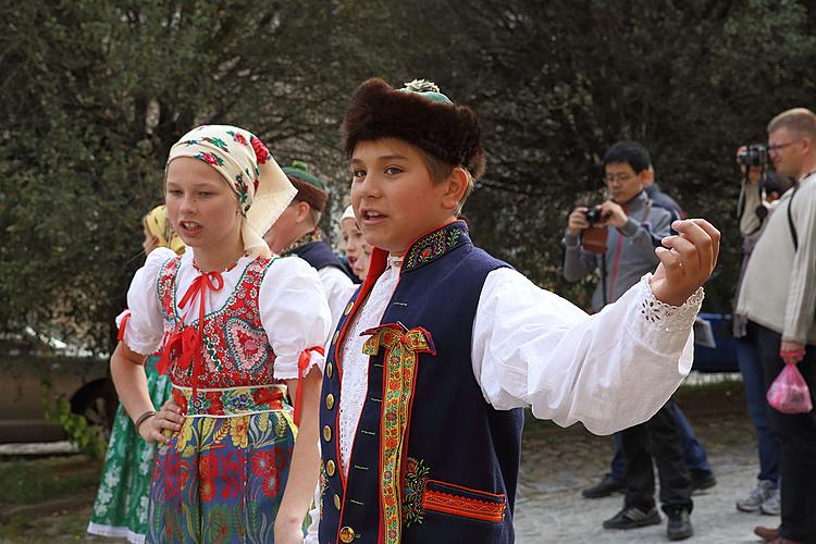 Saint Wenceslas Celebrations and International Folk Music Festival 2013 in Český Krumlov, Friday 27th September 2013