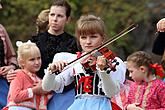 Svatováclavské slavnosti a Mezinárodní folklórní festival 2013 v Českém Krumlově, pátek 27. září 2013, foto: Lubor Mrázek