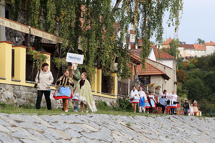 St.-Wenzels-Fest und Internationales Folklorefestival 2013 in Český Krumlov, Freitag 27. September 2013