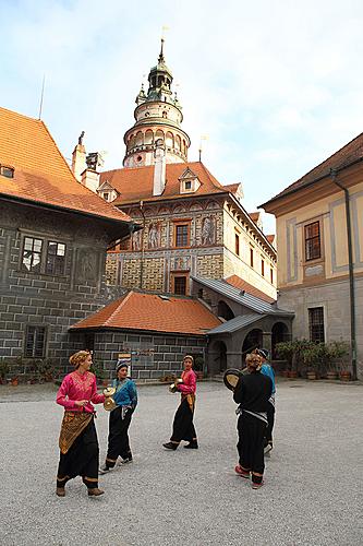 St.-Wenzels-Fest und Internationales Folklorefestival 2013 in Český Krumlov, Freitag 27. September 2013