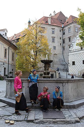 St.-Wenzels-Fest und Internationales Folklorefestival 2013 in Český Krumlov, Freitag 27. September 2013