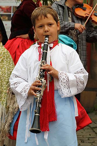 Svatováclavské slavnosti a Mezinárodní folklórní festival 2013 v Českém Krumlově, pátek 27. září 2013